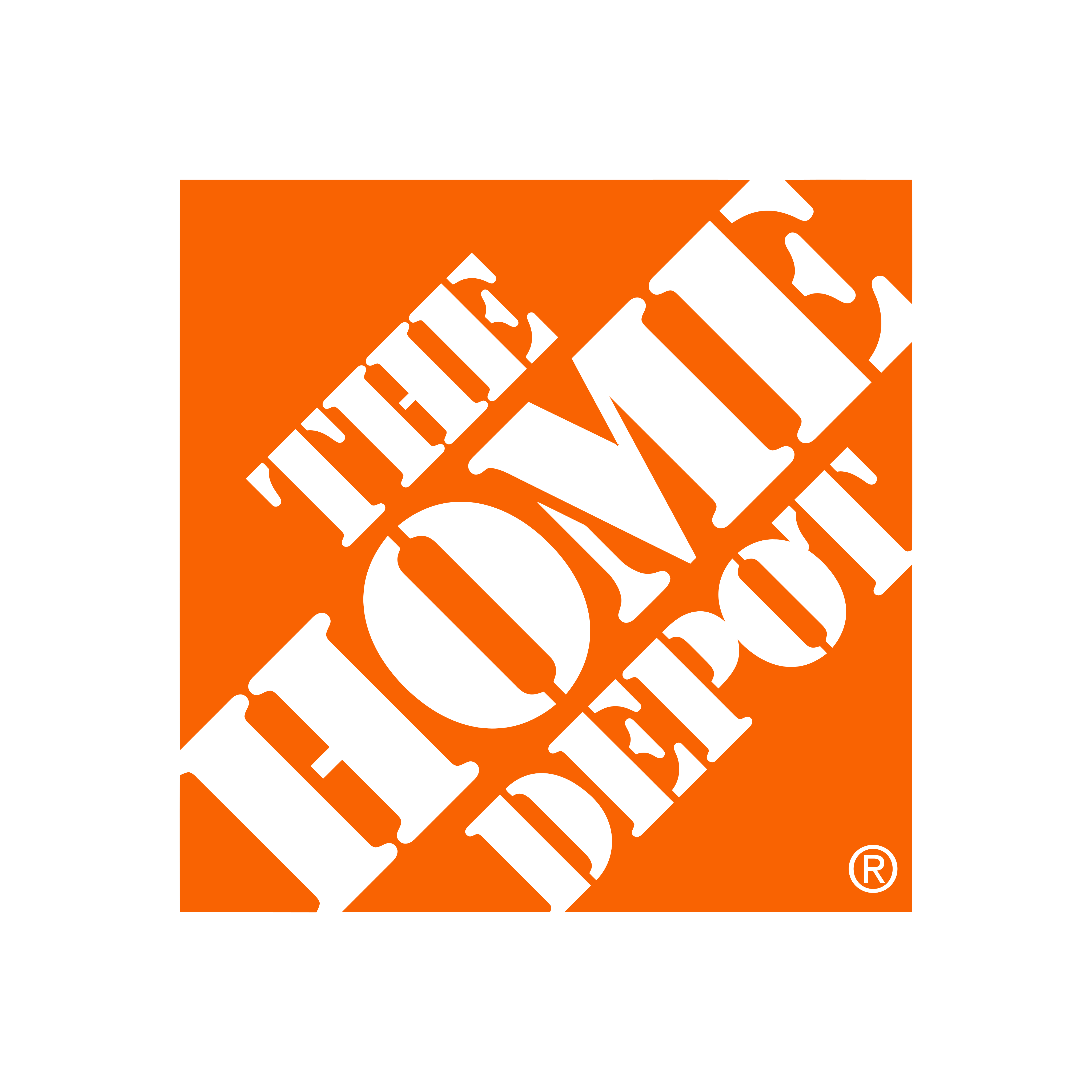 The Home Depot logo — fleet maintenance customer of Boston Fleet Services